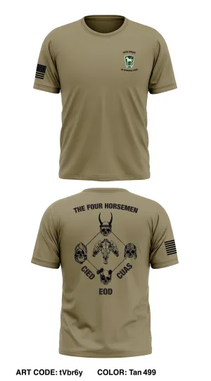 10th SFG(A) EOD Det Store 1 Core Men's SS Performance Tee - tVbr6y