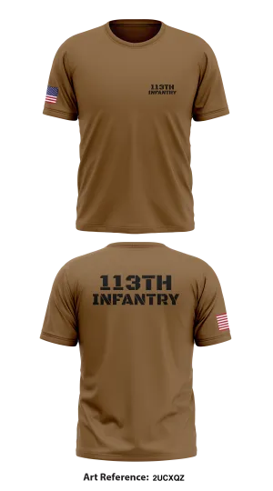 113th Infantry Store 1 Core Men's SS Performance Tee - 2UCXQZ
