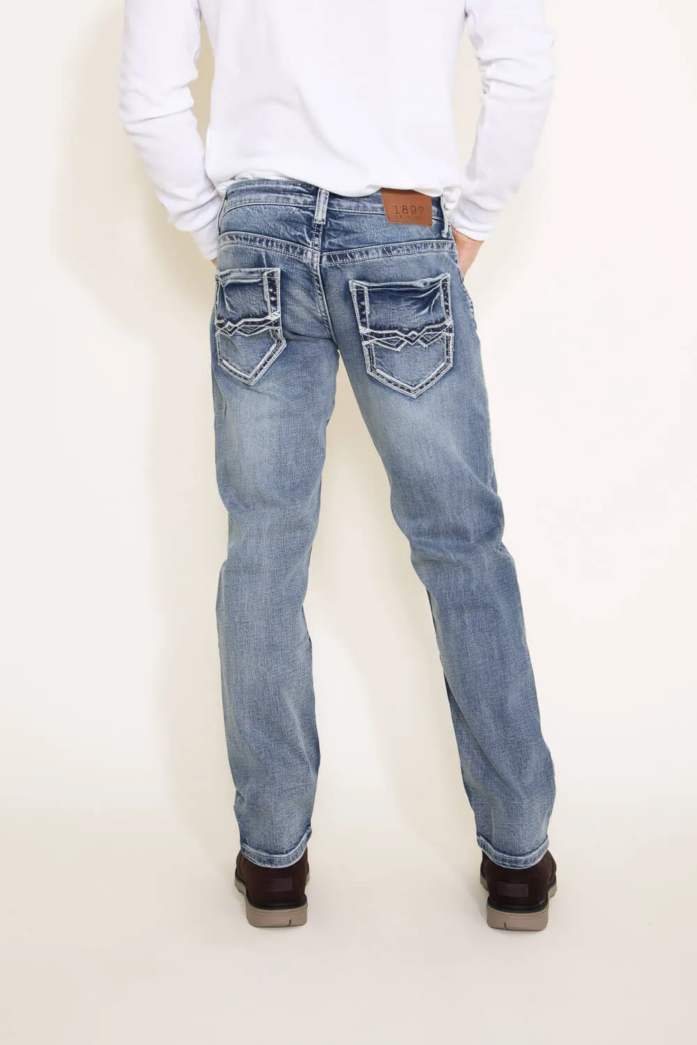 1897 Original Elliot Straight Fit Jeans for Men | 2108-ELLIOT