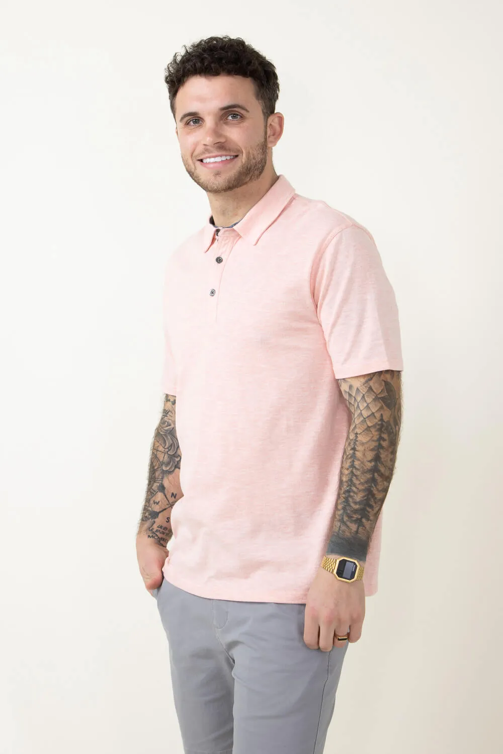 1897 Original Jersey Polo Shirt for Men in Blossom | ZS4C3779-BLOSSOM