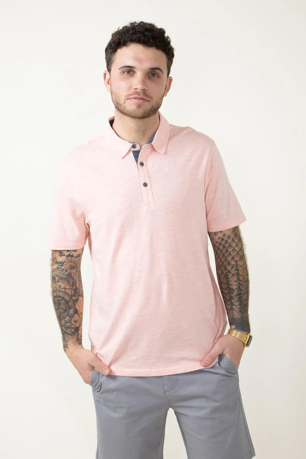 1897 Original Jersey Polo Shirt for Men in Blossom | ZS4C3779-BLOSSOM