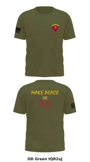 1st Battalion, 5th Marines  Store 1 Core Men's SS Performance Tee - tQR2uJ