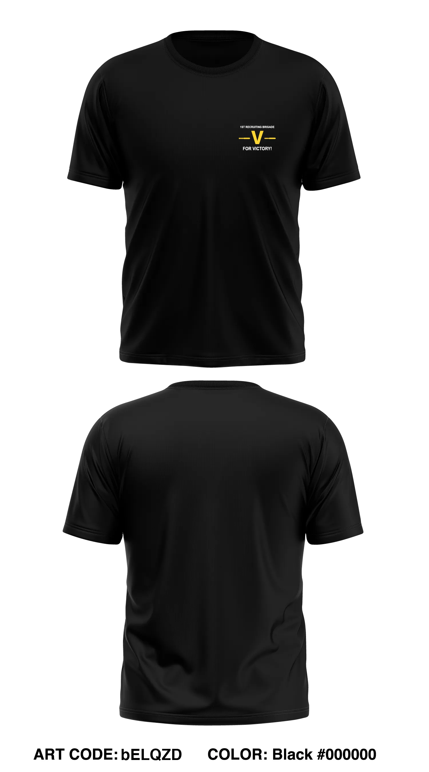 1st Recruiting Brigade Store 1 Core Men's SS Performance Tee - bELQZD