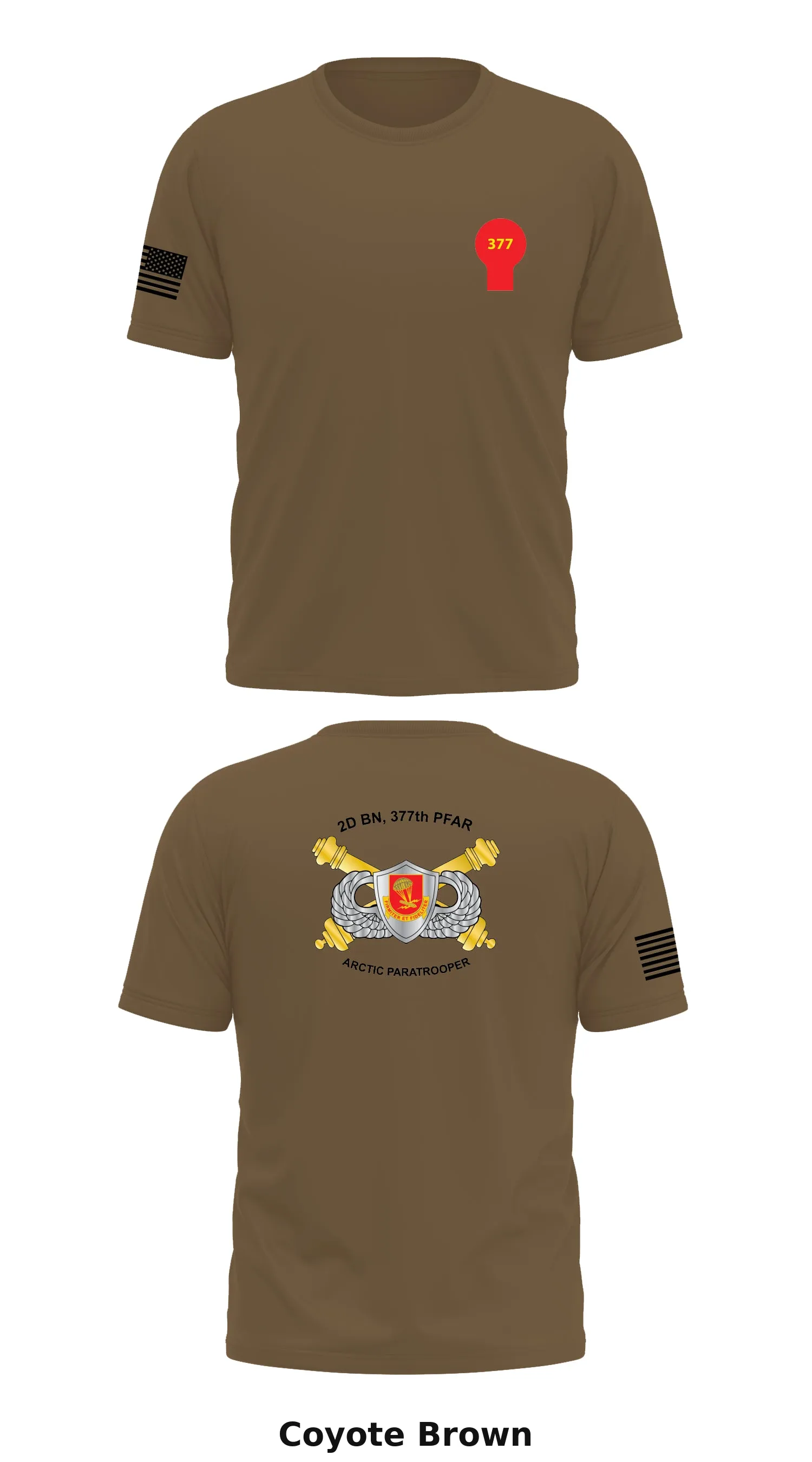 2-377TH PFAR Store 1 Core Men's SS Performance Tee - 50101204294