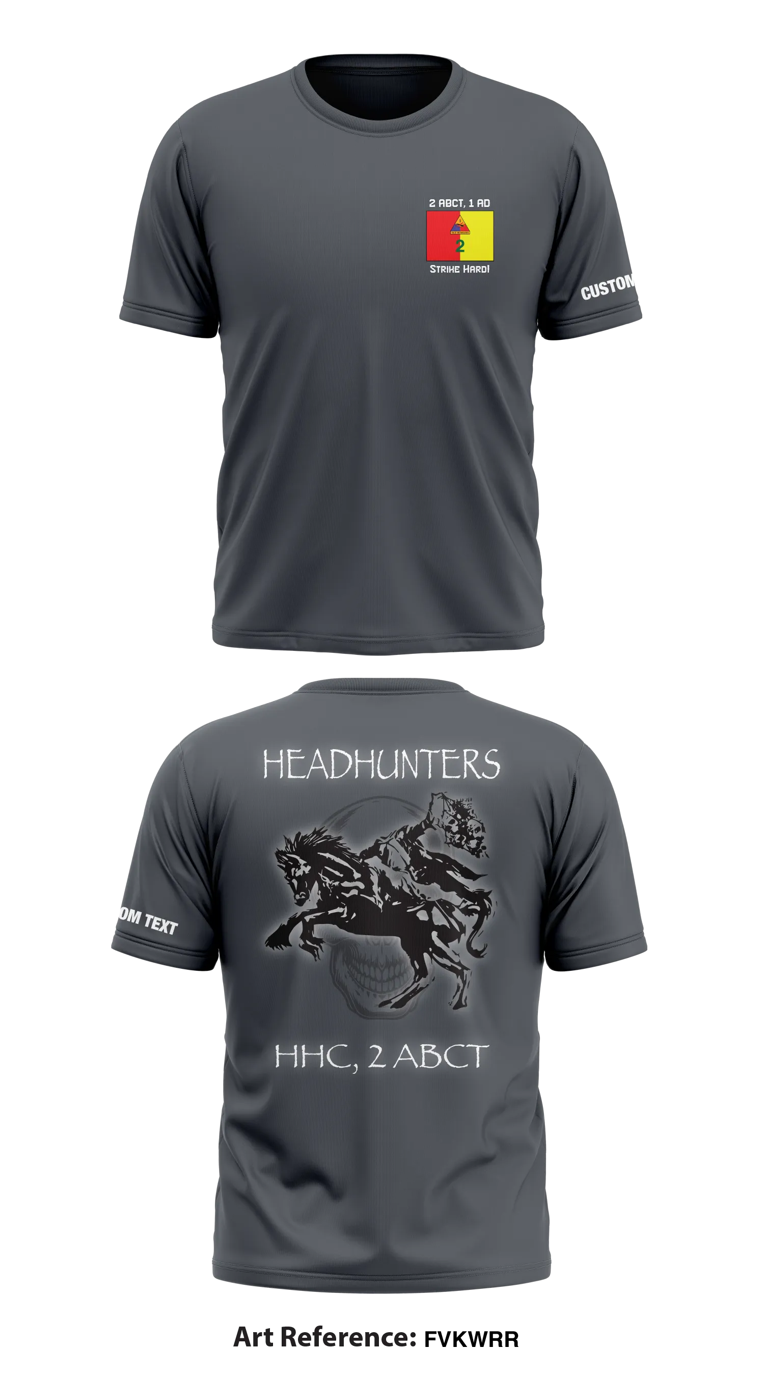 2/1 ABCT HHC Store 1 Core Men's SS Performance Tee - FVKWrr