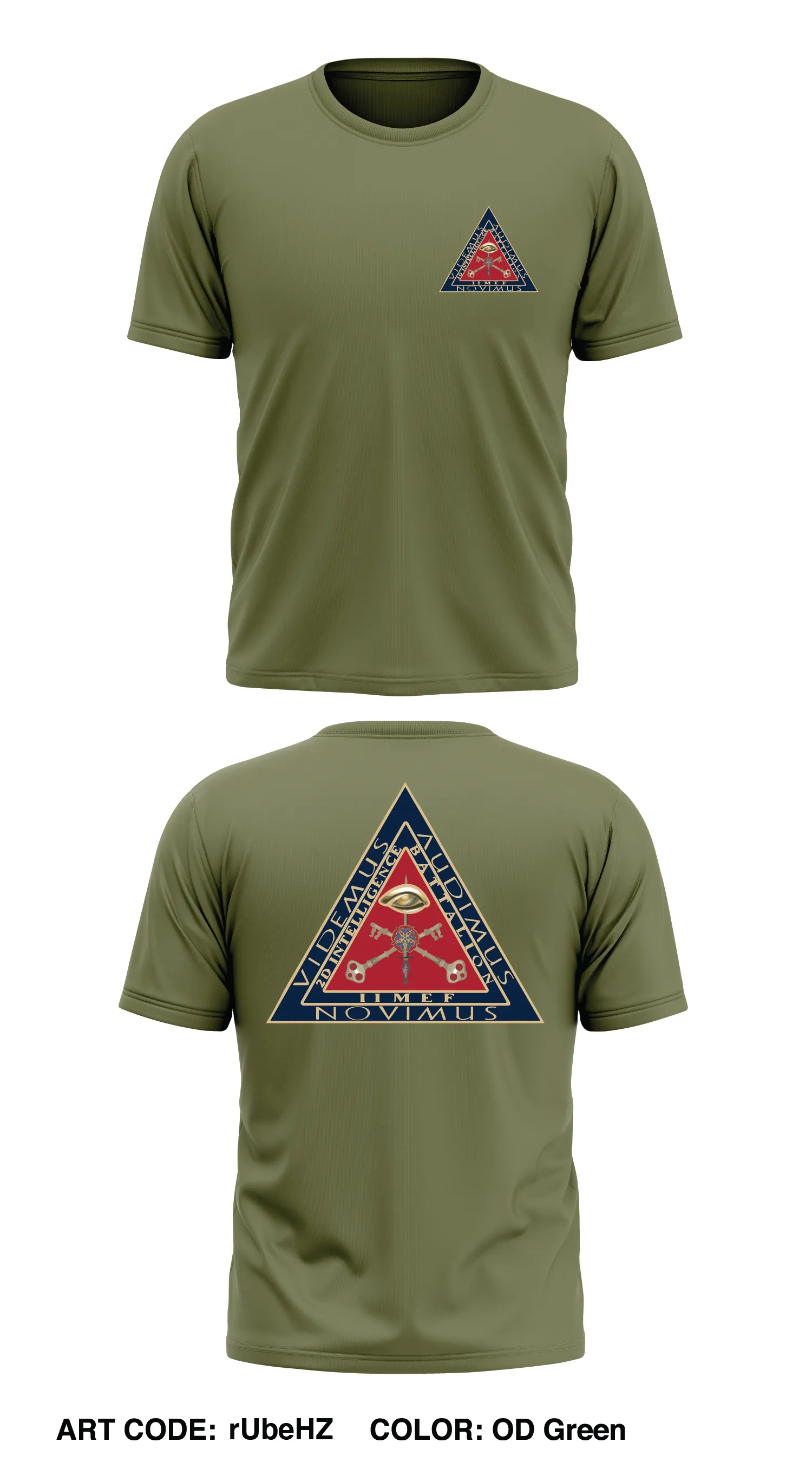 2nd Intelligence Battalion Store 1 Core Men's SS Performance Tee - rUbeHZ
