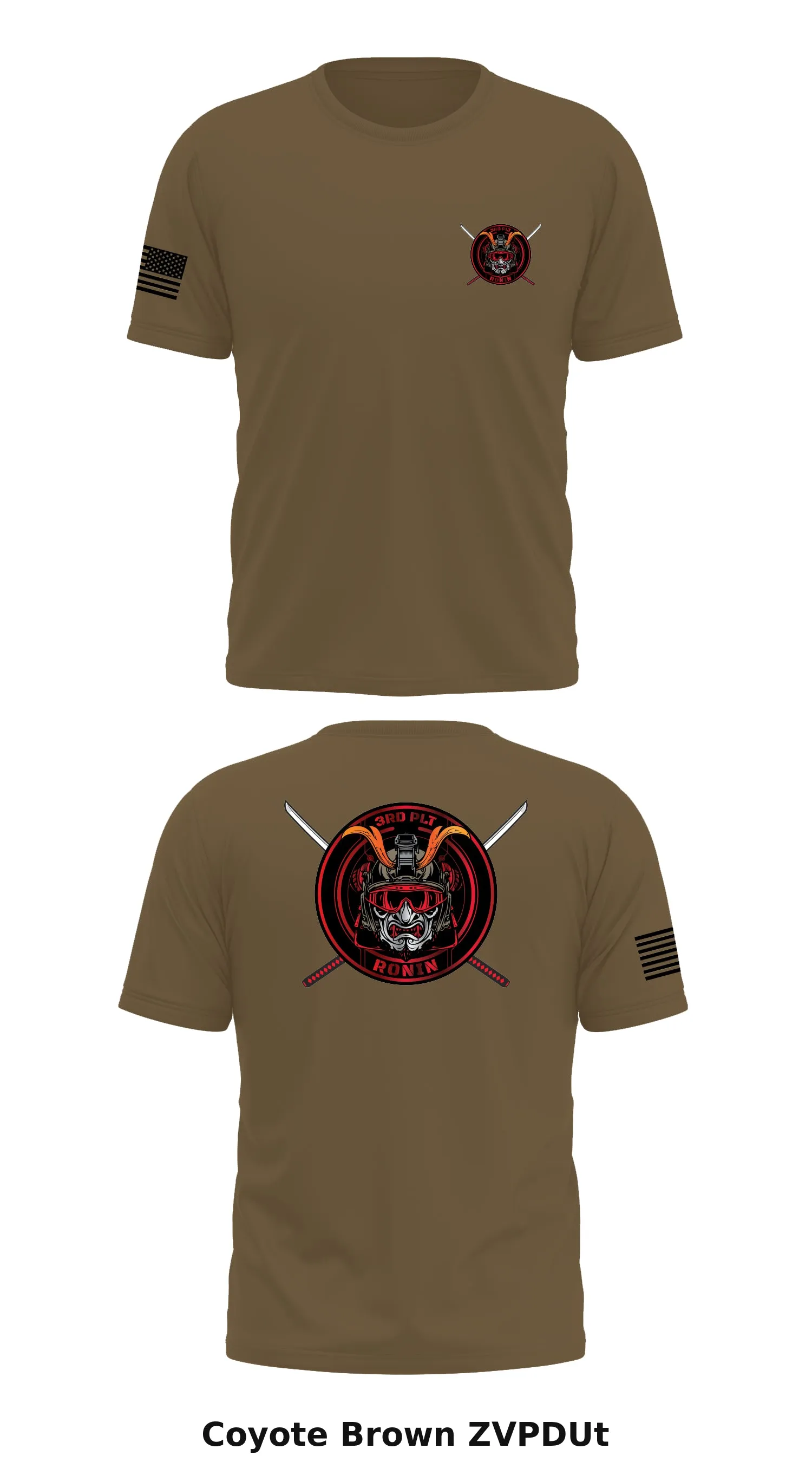 3rd PLT RONIN Store 1 Core Men's SS Performance Tee - ZVPDUt