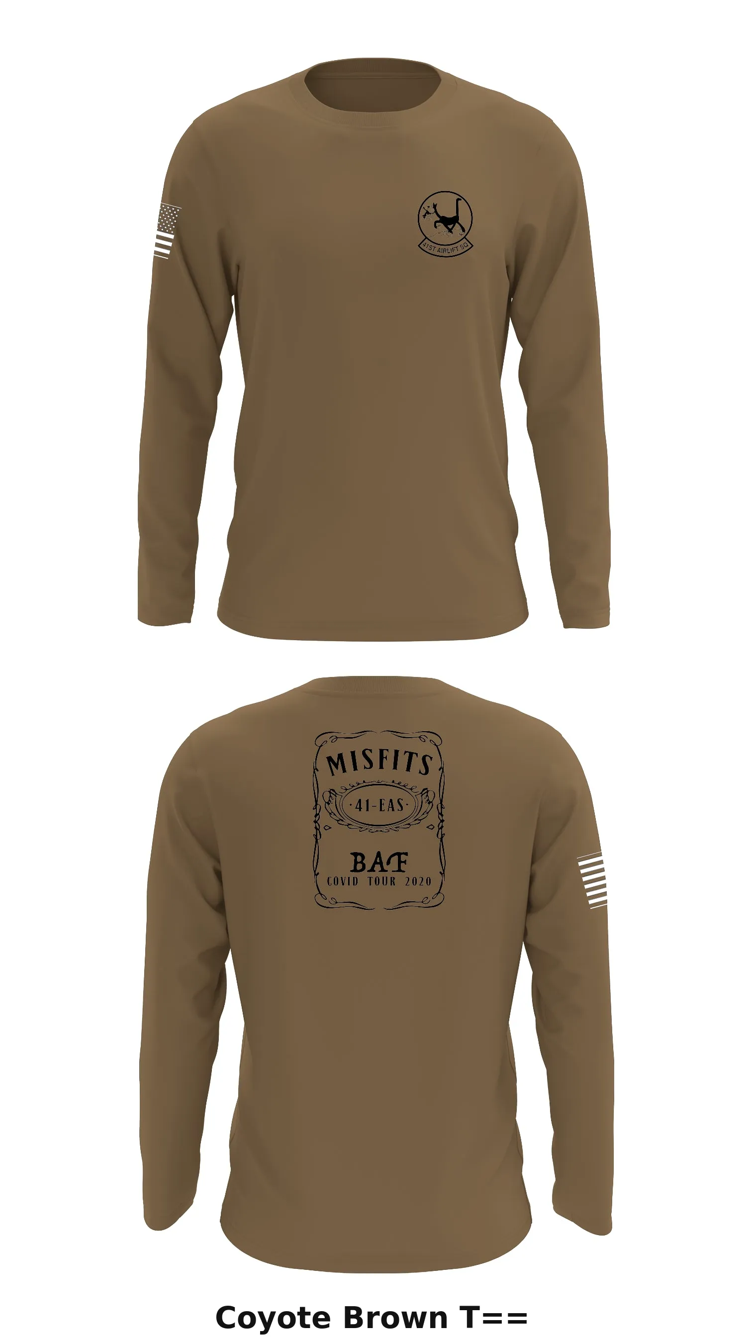 41 EAS Store 1 Core Men's LS Performance Tee - T==