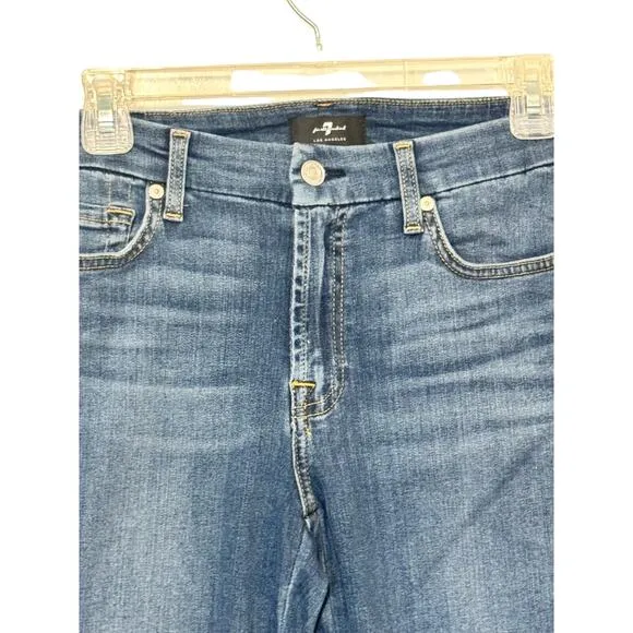 7 For All Mankind KImmie Straight Jeans NWOT Size 27