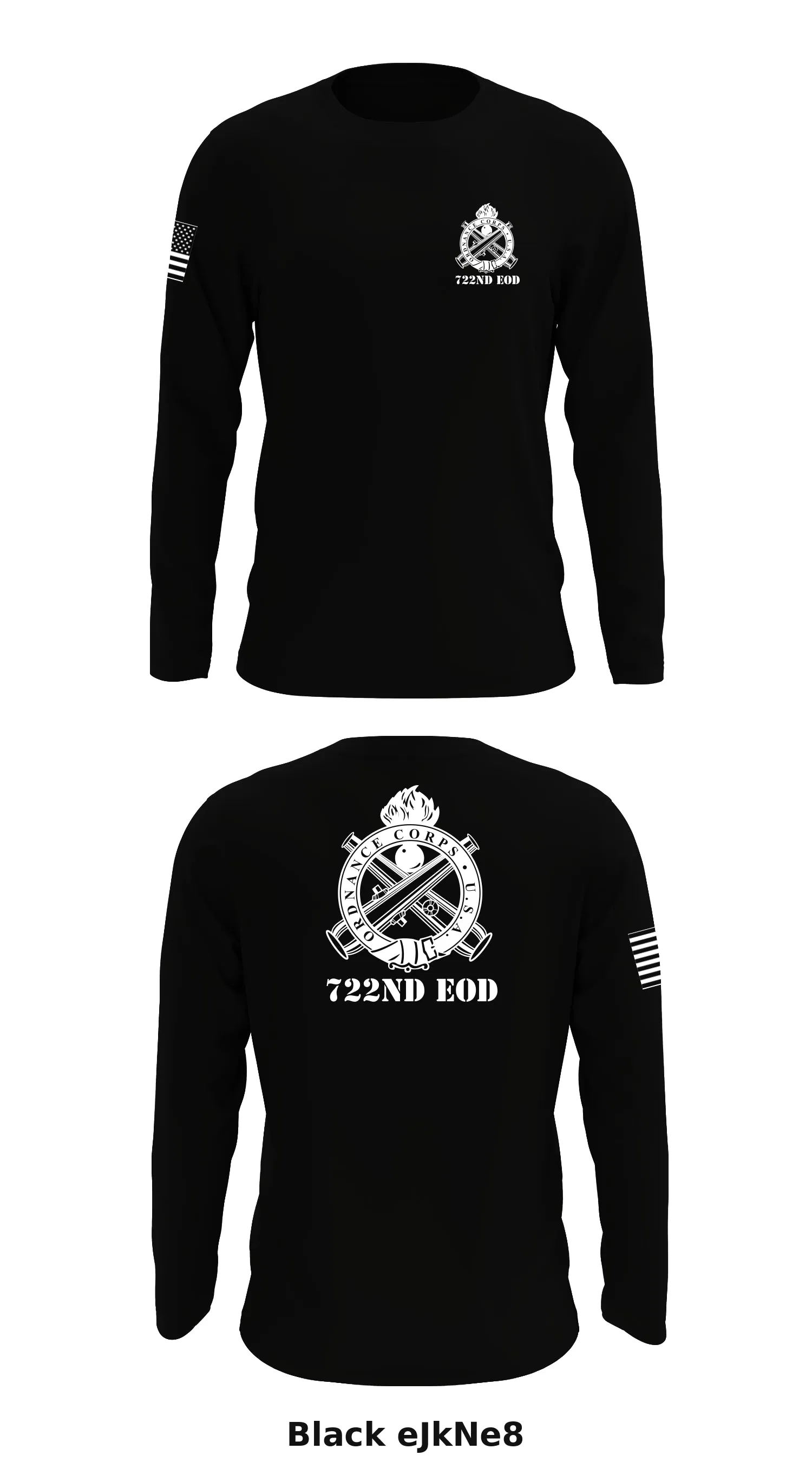 722nd EOD Store 1 Core Men's LS Performance Tee - eJkNe8