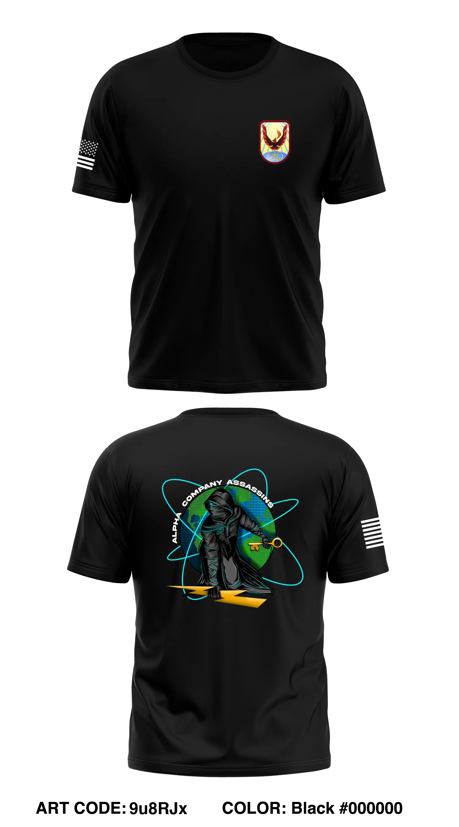 A Co, 116th PED BN Core Men's SS Performance Tee - 9u8RJx