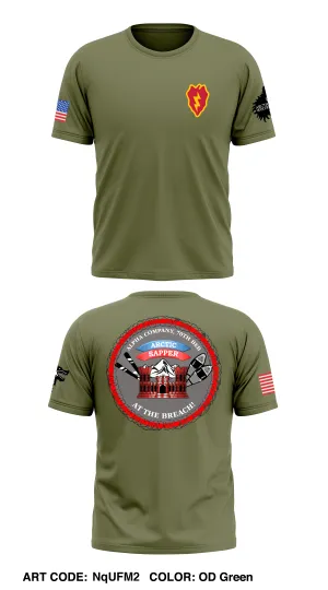 A Co 70th BEB Store 1 Core Men's SS Performance Tee - NqUFM2