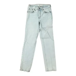 A&amp;F Straight Midrise Denim Jeans (25L)