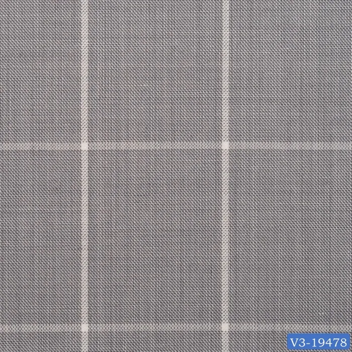 Abalone Grey Windowpane Regular Suit