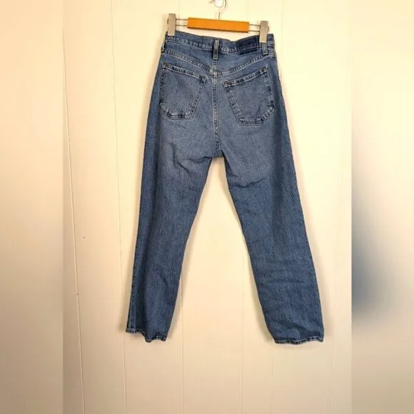 Abercrombie 90s straight Ultra High rise jeans 27