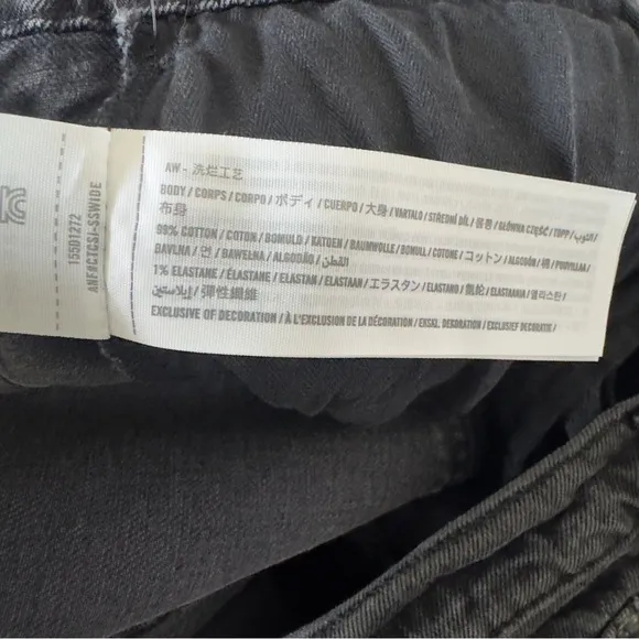 Abercrombie &amp; Fitch NWT Curve Love The 90s Straight High Rise Jeans