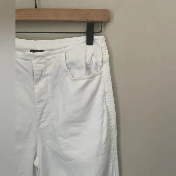 Adriano Goldschmied White Straight Leg Jeans Size 27