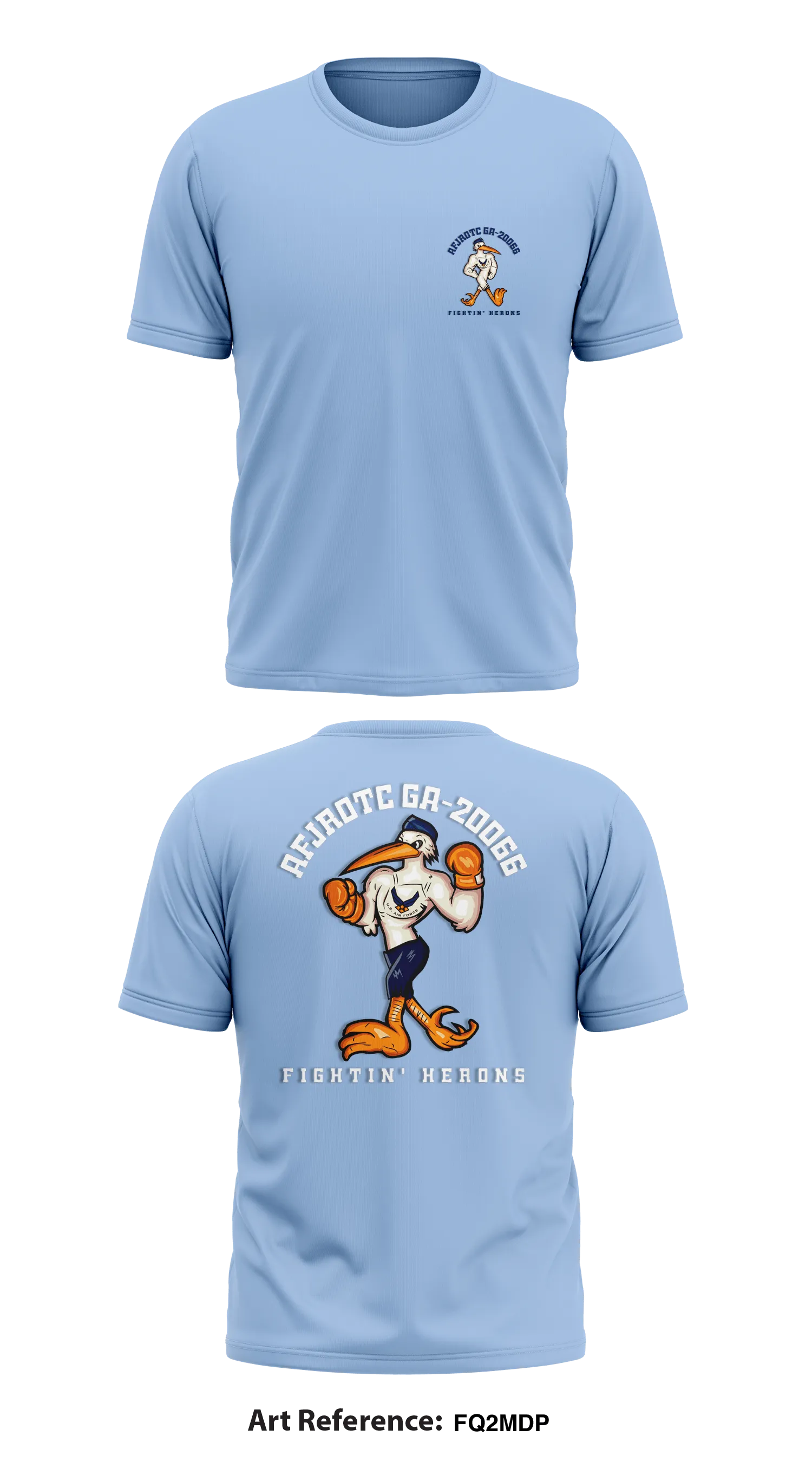 AFJROTC GA-20066 Store 1 Core Men's SS Performance Tee - fQ2MdP
