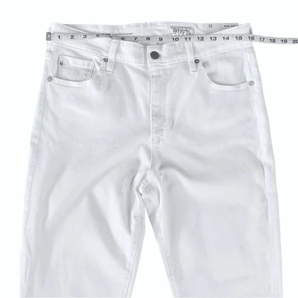 AG Mari High-Rise Slim Straight Jeans! Retail $225