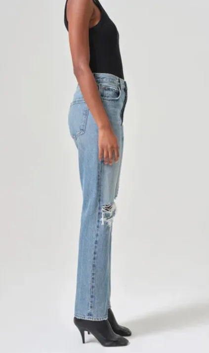 Agolde 90's Pinch Waist Jeans - Backdrop