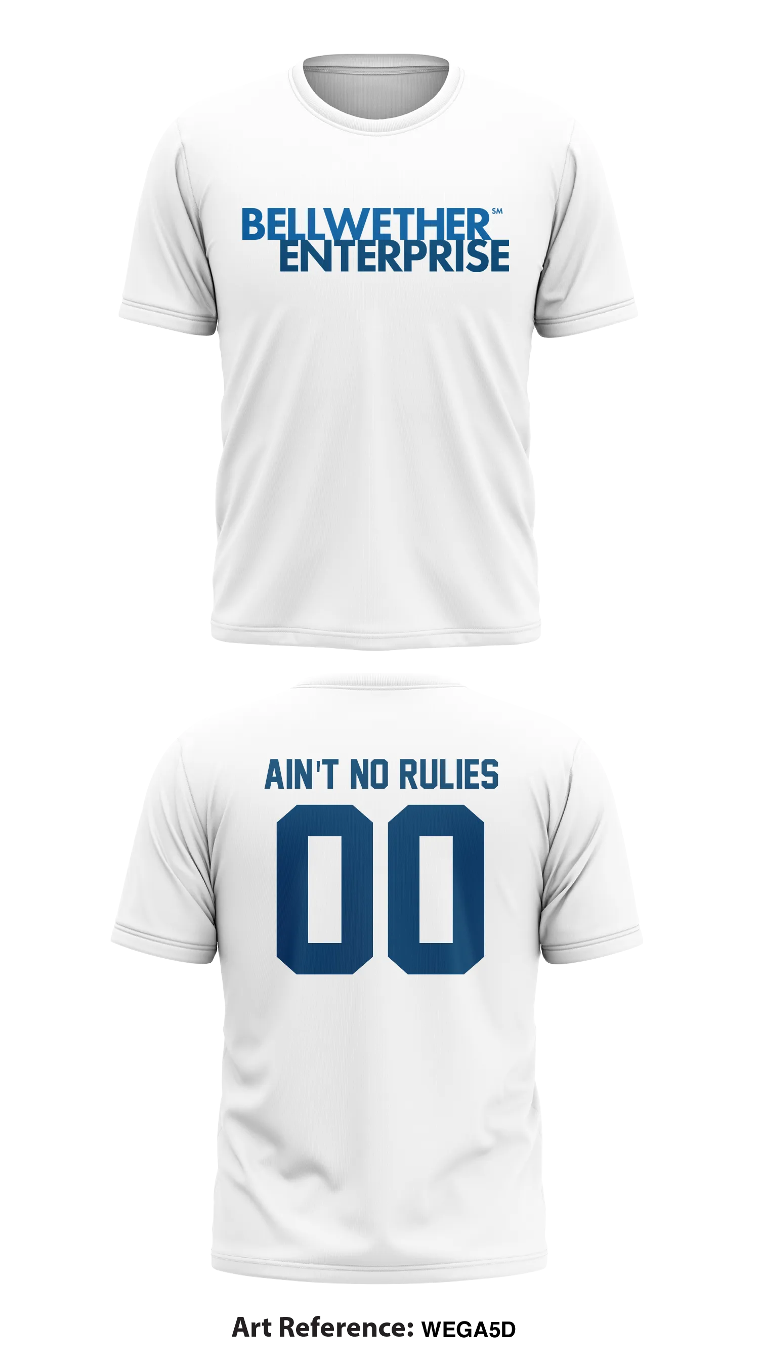 Ain't No Rulies Store 1 Core Men's SS Performance Tee - WeGA5D