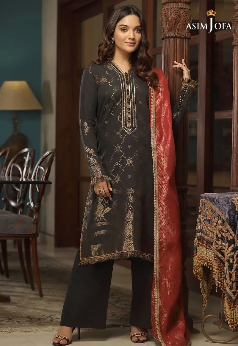 AJJD-06 | Asim Jofa Jacquard Eid Edition 2022 | Stitched RTW Jacquard Suits