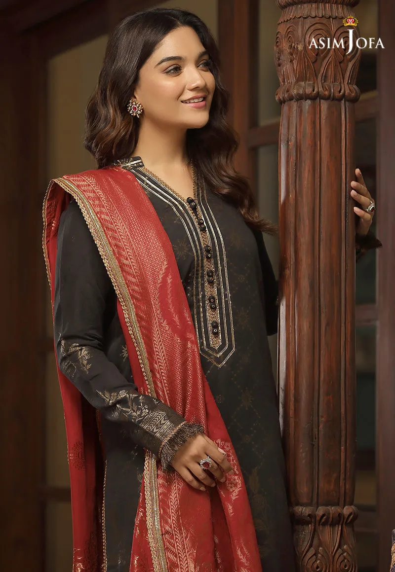 AJJD-06 | Asim Jofa Jacquard Eid Edition 2022 | Stitched RTW Jacquard Suits