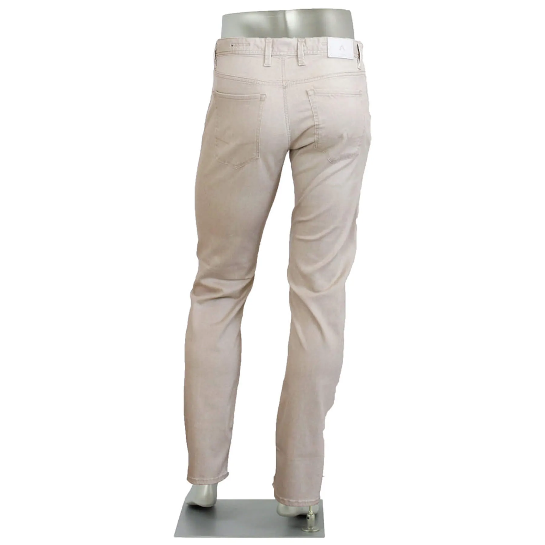 Alberto Pipe Light Tencil Denim - Tan
