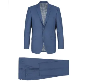 Alessandro Vitello by Renoir 2-Piece Classic Fit Notch Lapel Navy Suit 2106-3