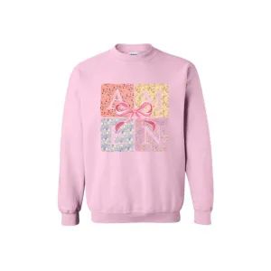 AMEN Quilt Square Graphic Sweatshirt - 5 Colors