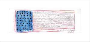 Americans 7 x 15 Matted Print