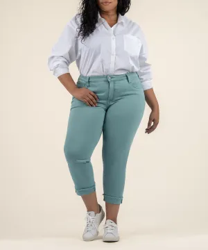 Amy Crop Straight Leg, Plus