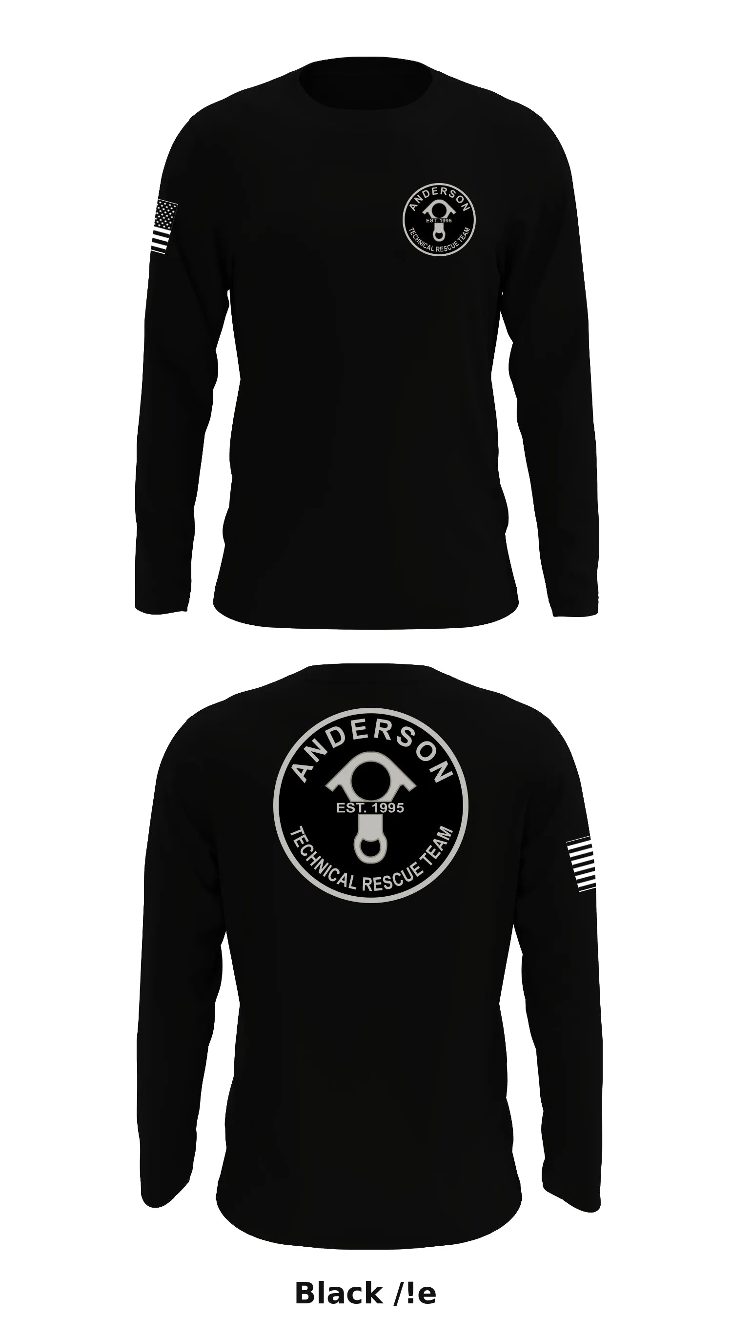Anderson Technical Rescue Team  Store 1 Core Men's LS Performance Tee - /!e