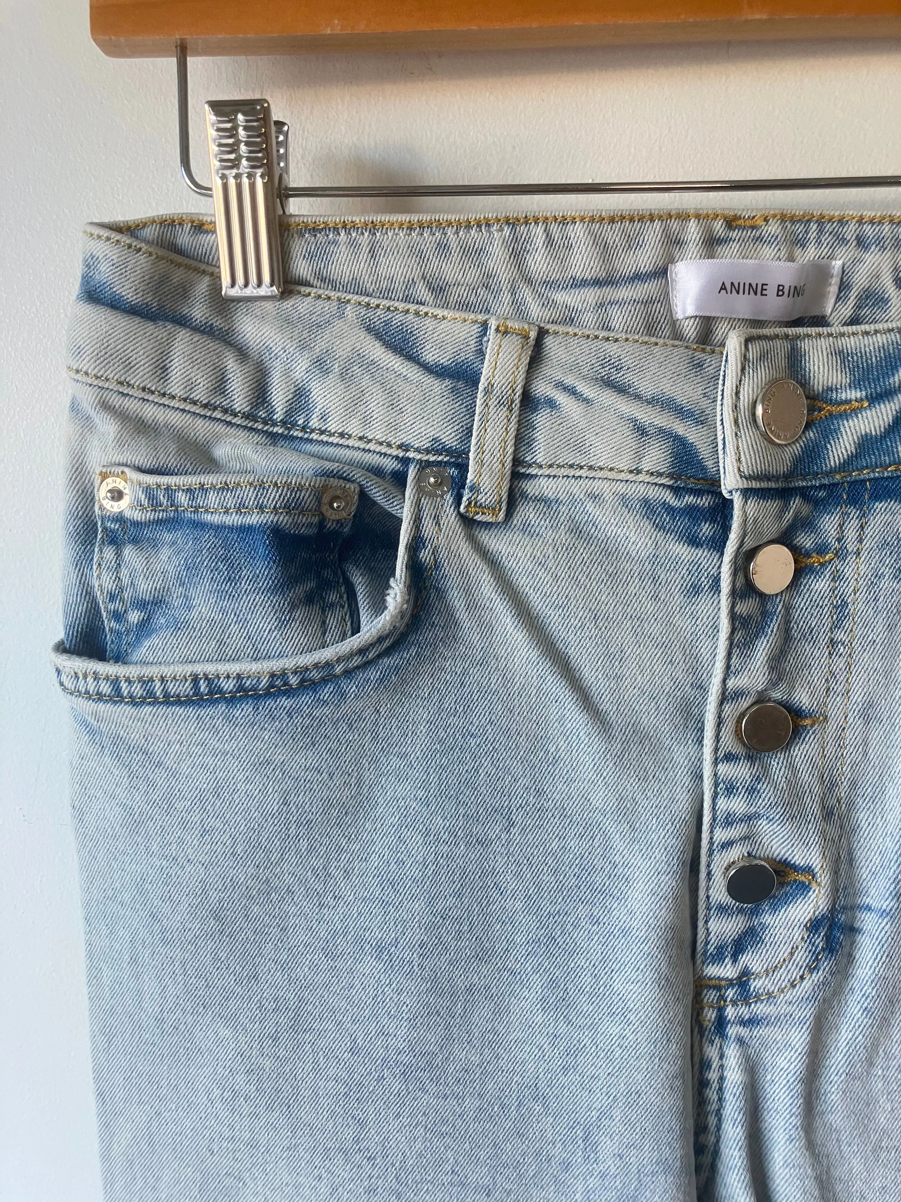 Anine Bing Light Blue Slim Fit Jeans 26"