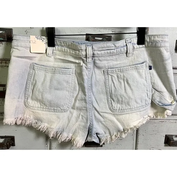 Anthropologie Pilcro Denim Shortie Shorts Size 32