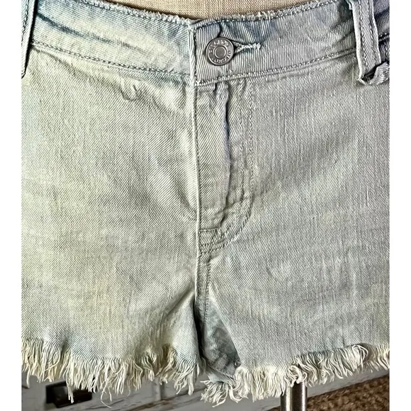 Anthropologie Pilcro Denim Shortie Shorts Size 32