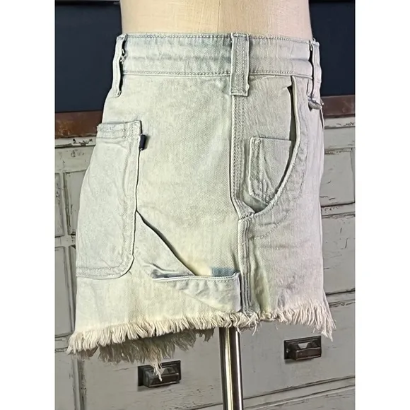 Anthropologie Pilcro Denim Shortie Shorts Size 32