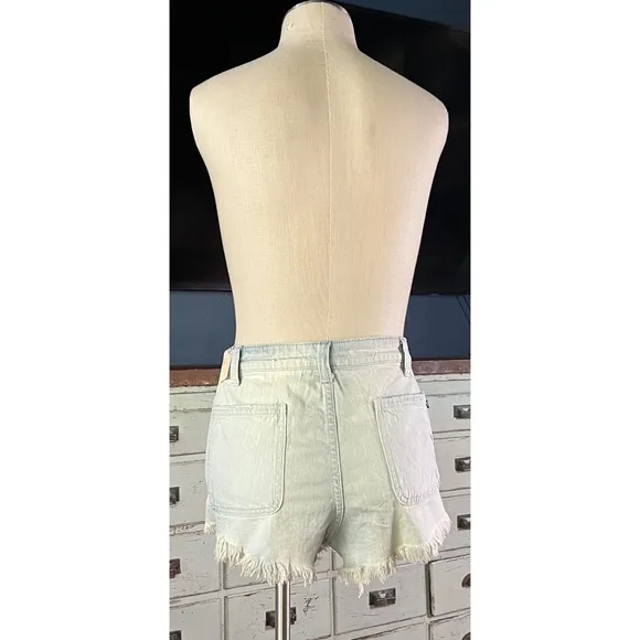 Anthropologie Pilcro Denim Shortie Shorts Size 32