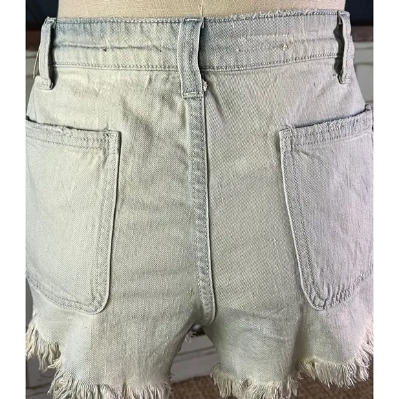 Anthropologie Pilcro Denim Shortie Shorts Size 32