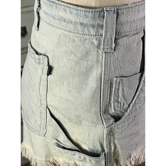 Anthropologie Pilcro Denim Shortie Shorts Size 32