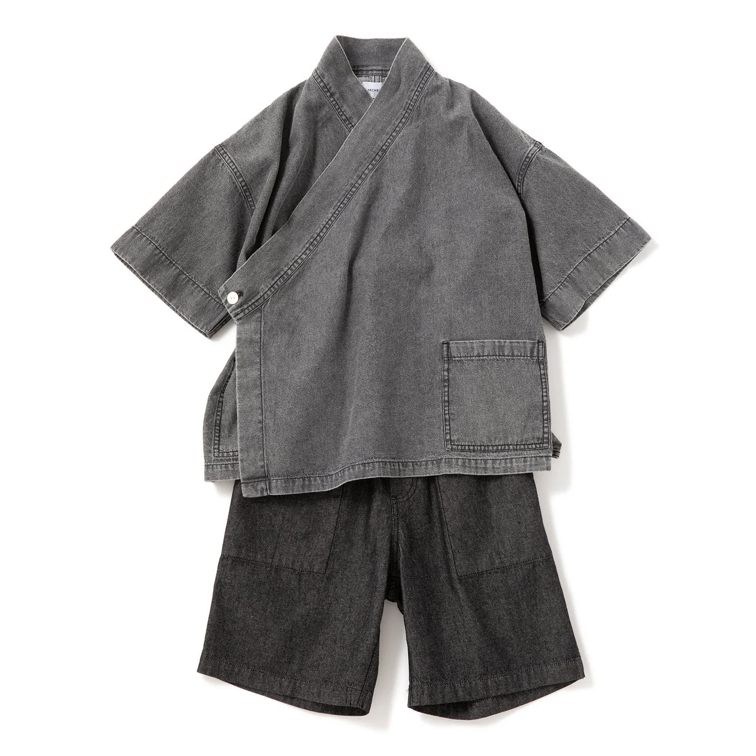 ARCH&LINE | アーチアンドライン　KIDS LIGHT DENIM SHORTS