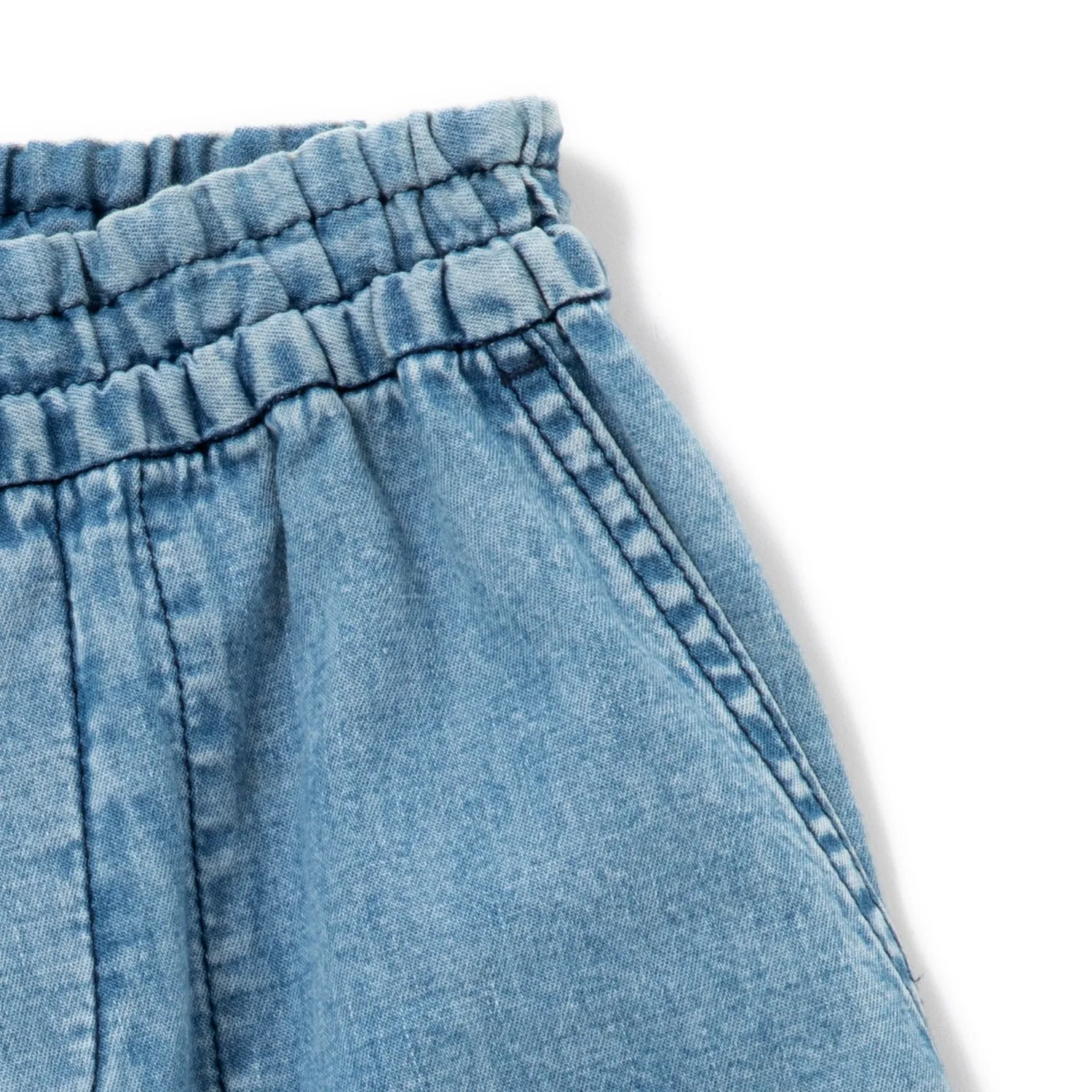 ARCH&LINE | アーチアンドライン　KIDS LIGHT DENIM SHORTS