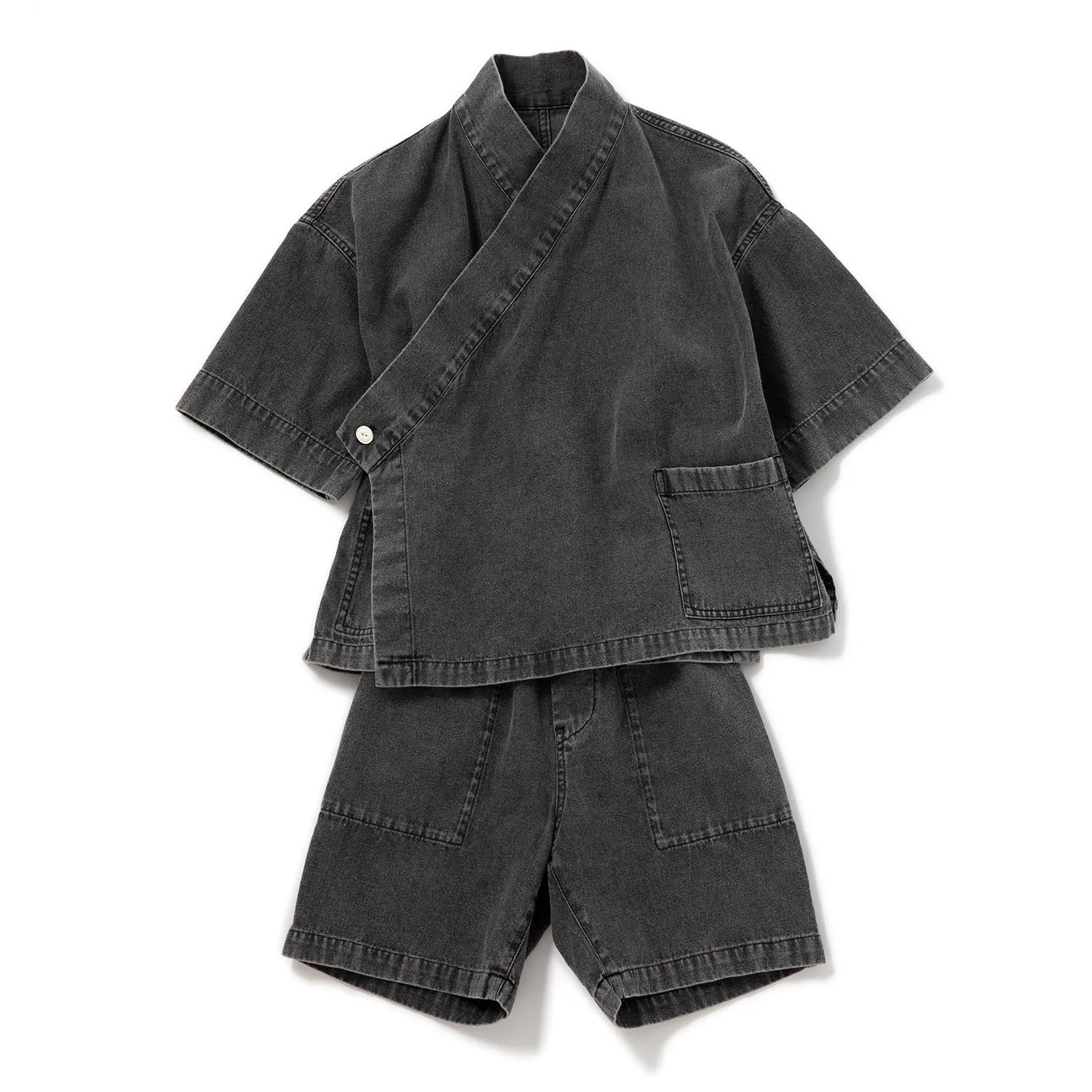 ARCH&LINE | アーチアンドライン　KIDS LIGHT DENIM SHORTS