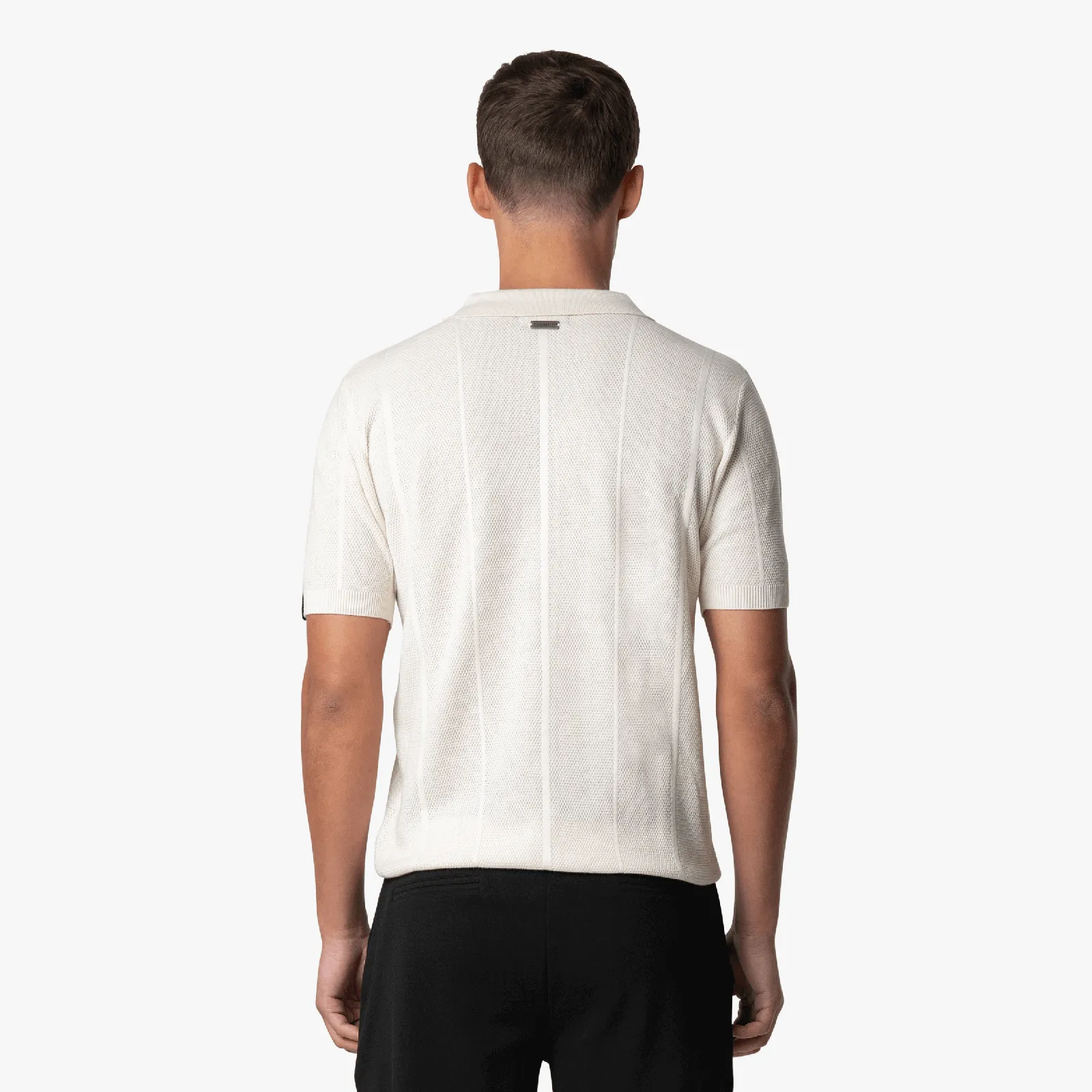ARENA POLO | OFF WHITE/BLACK