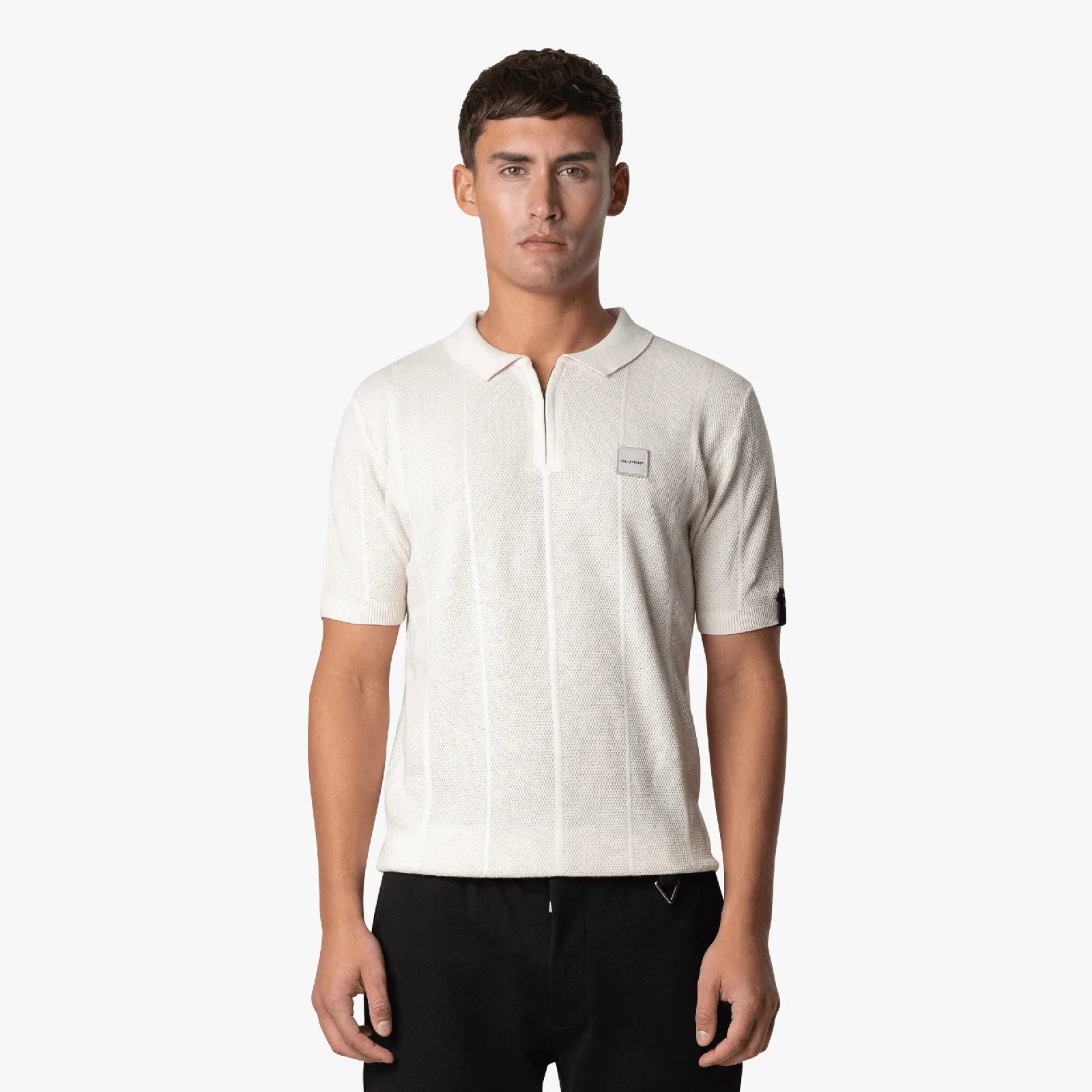 ARENA POLO | OFF WHITE/BLACK