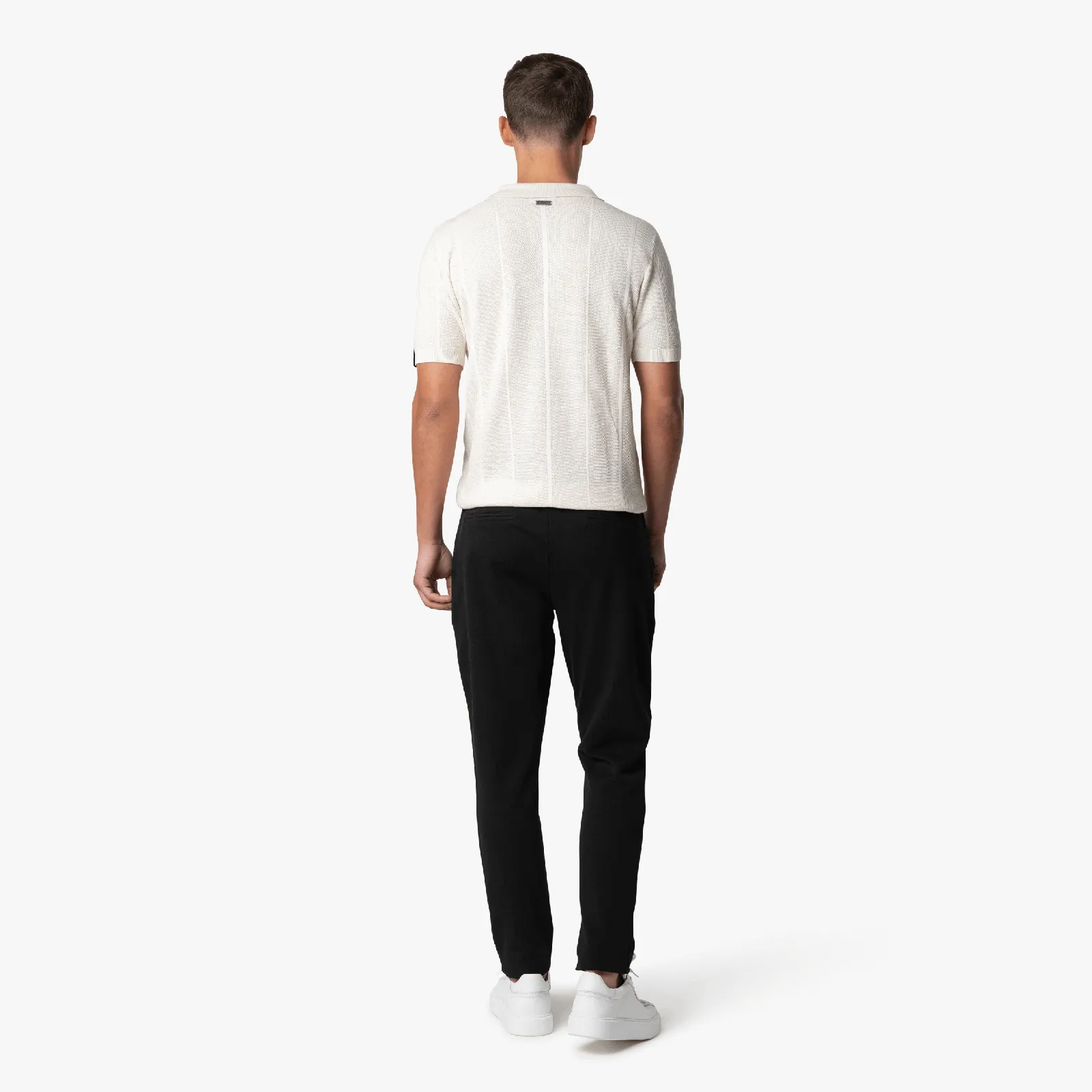 ARENA POLO | OFF WHITE/BLACK