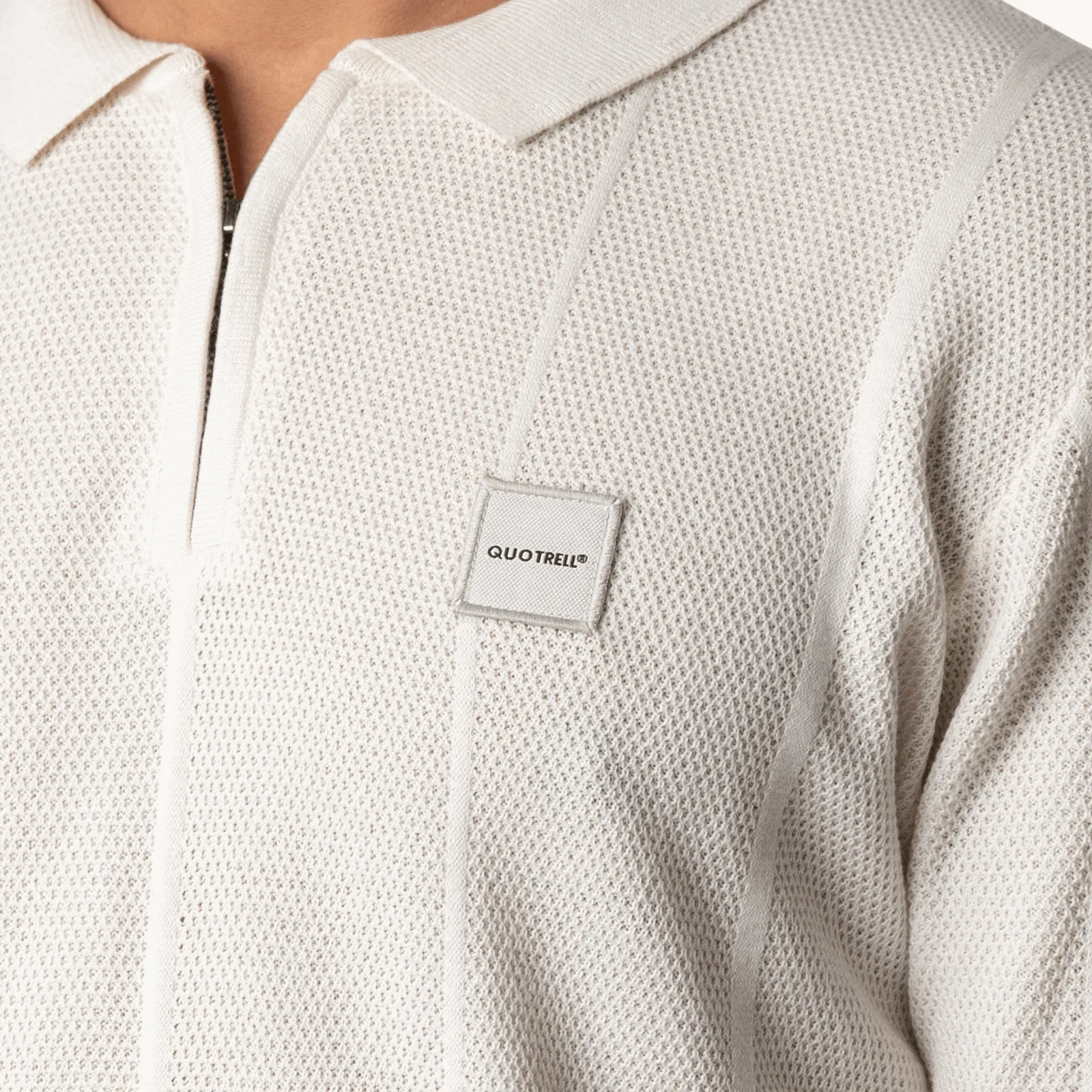 ARENA POLO | OFF WHITE/BLACK