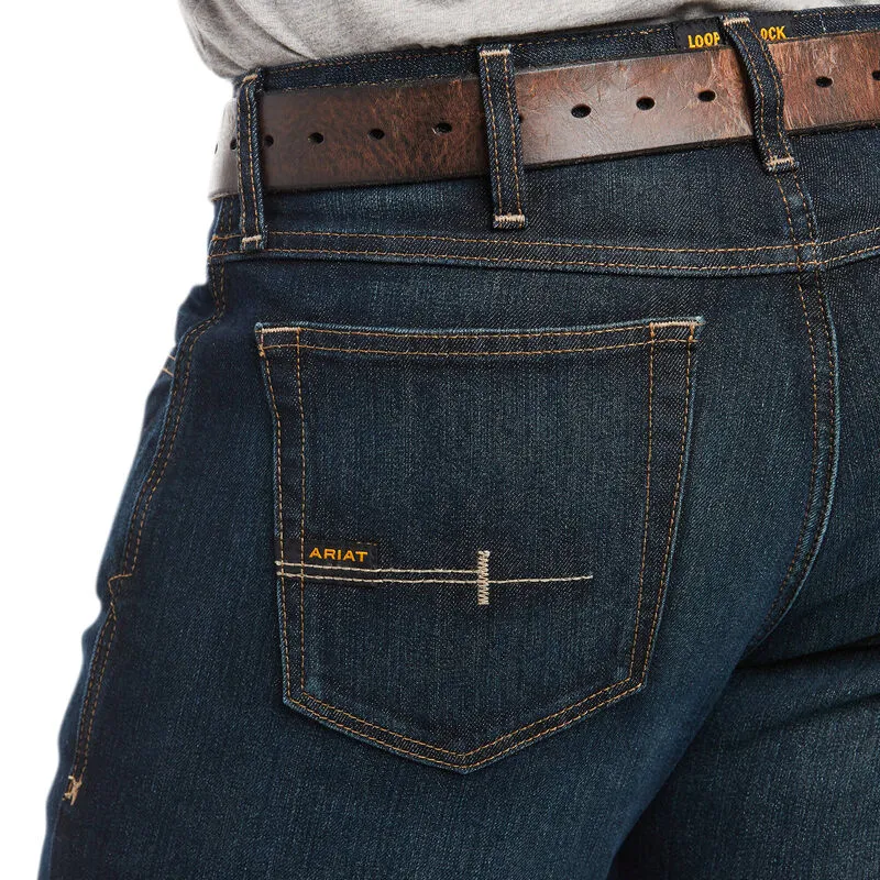 Ariat M7 Rebar Durastretch Mens Jeans Blackstone