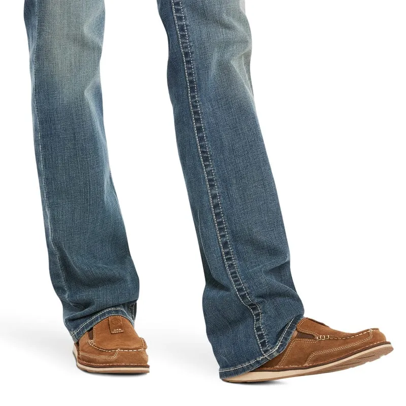 Ariat Womens REAL Straight Icon Rainstorm Jeans