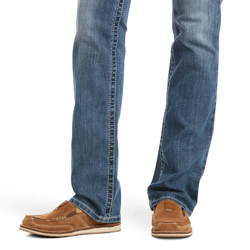 Ariat Womens REAL Straight Icon Rainstorm Jeans